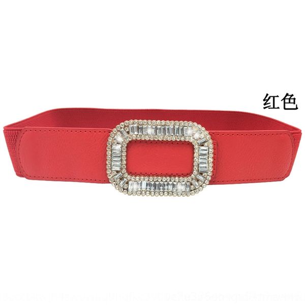 

hetq belts elastic women's fine korean versatile decorative elastic small belt simple inlaid dressdiamond dress diamond narrow wai, Black;brown