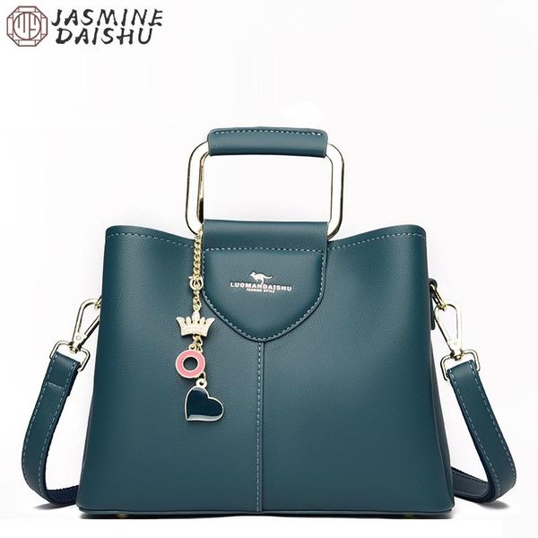 

evening bags large capacity women's soft leather shoulder bag 2021 ladies luxury handbag designer casual travel tote series