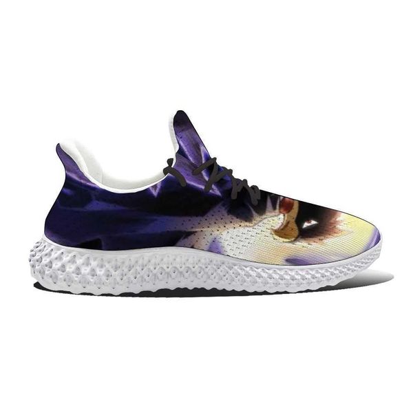 

summer breathable fashion trend customized pattern anime casual sneakersq346