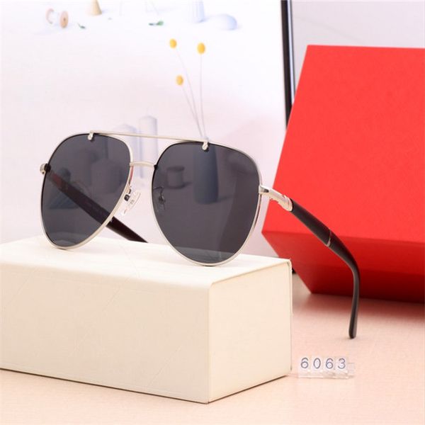 

2020 luxury errrzh fashion summer man woman designer sunglasses mens women luxury driving sunglasses uv400 6 color optional high quality, White;black