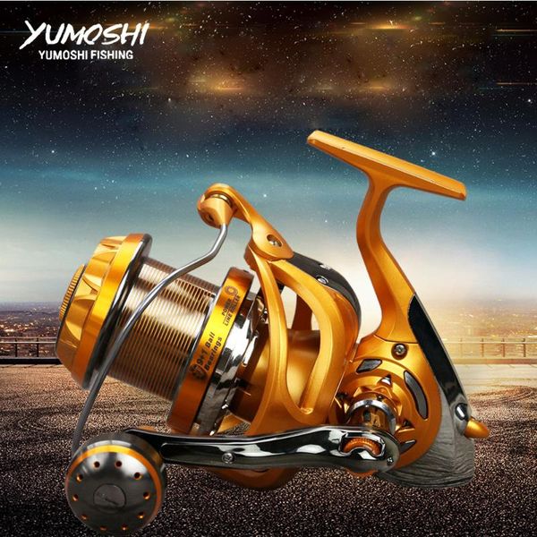 

yumoshi wheel dual brakefishing reel carp fishing reels spinning type boat wf baitcasting