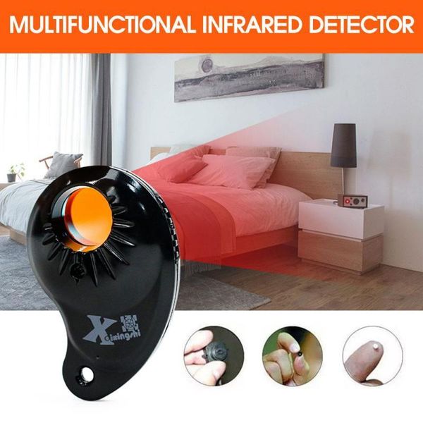 

webcams 1pc laser camera detector wireless signal vibration alarm anti-sneak travel essential infrared scanner