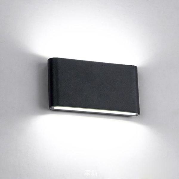 

outdoor wall lamps modern waterproof 12w led lamp ip65 aluminum up and down light garden porch sconce decoration 110v 220v