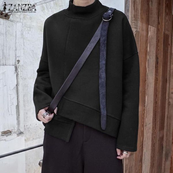 

women's hoodies & sweatshirts 2022 winter solid pullover autumn casual trutleneck sweatshirt women long sleeve basic fashion plu, Black