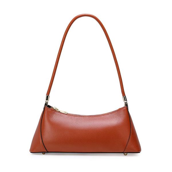 

evening bags 2021 handle bag women handbag genuine leather shoulder totes underarm female small subaxillary