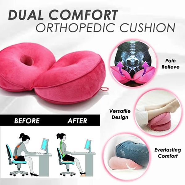 

cushion/decorative pillow drop dual comfort orthopedic cushion pelvis lift hips up seat multifunction, for pressure relief