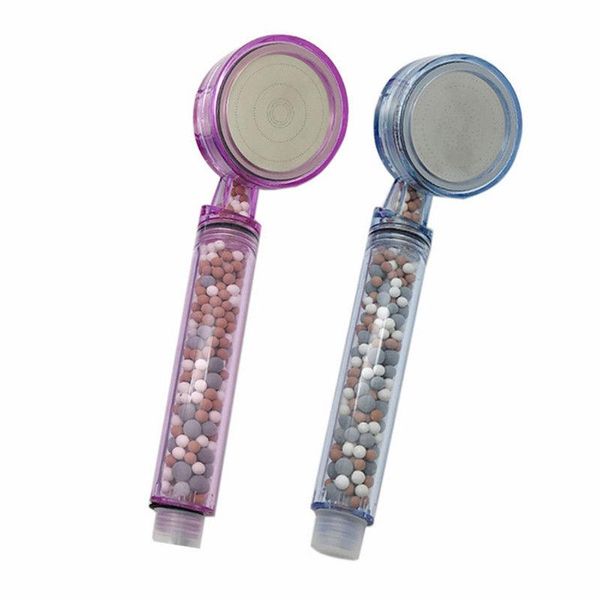 

bathroom shower heads abs high pressure spa with 2 stage ion water filter hand held head