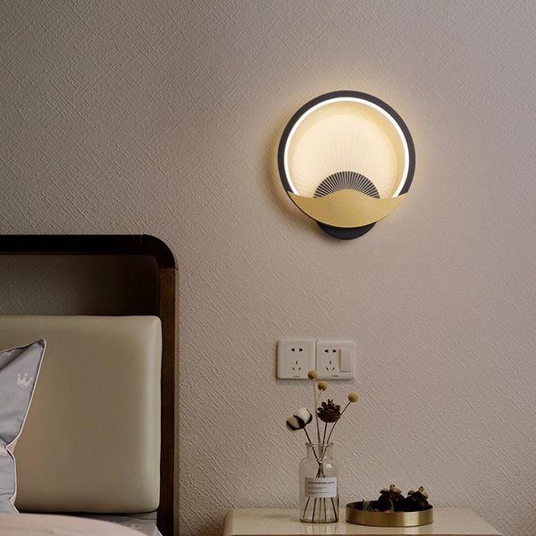 

wall lamp modern white gray lustre led for bedroom bedside home indoor stairs lighting simplicity light kitchen fixture deco