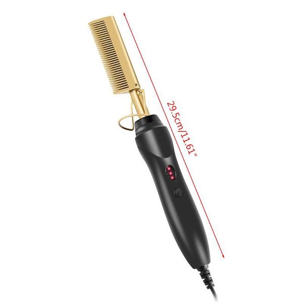 

electric hair brushes cpdd comb wet and dry use curling iron straightener