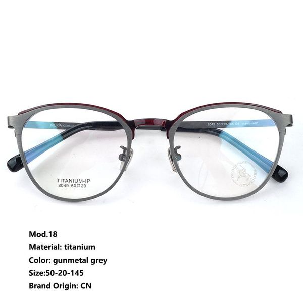

fashion sunglasses frames italy brand designer titanium optical wholesale, Black
