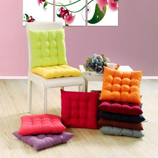 Almofada / almofada decorativa cadeira macia almofada quadrada interior jardim ao ar livre pátio casa cozinha escritório sofá assento embalagens 40x40cm