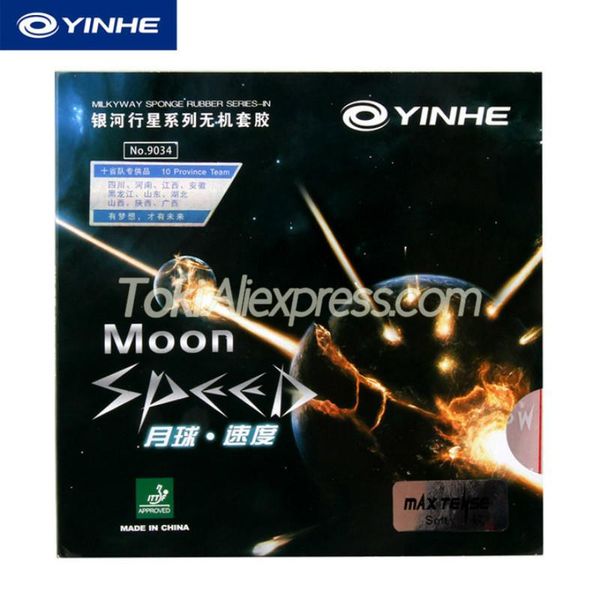 

table tennis raquets yinhe moon speed galaxy rubber pips-in original pong sponge