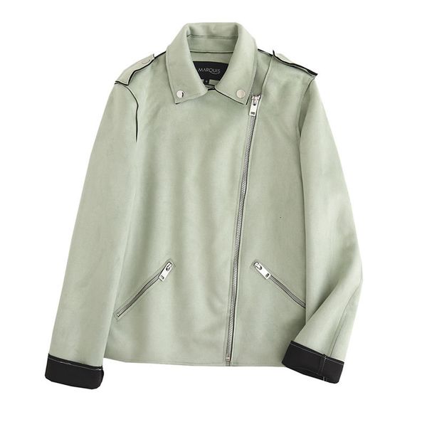 

women's jackets za women's jackets long sleeves modern vintage suede pockets thick jacket zipper fancy woman's blouse ejd0, Black;brown