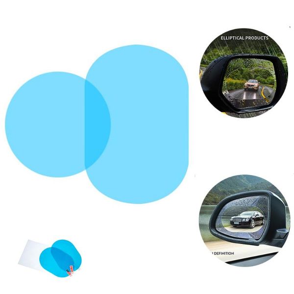 

anti fog car mirror window clear film rearview protective rainproof films glass dust-proof waterproof coating sunshade