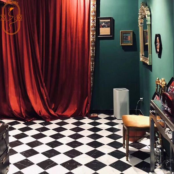 

curtain & drapes nordic light luxury velvet curtains red blackout for living room bedroom balcony french window