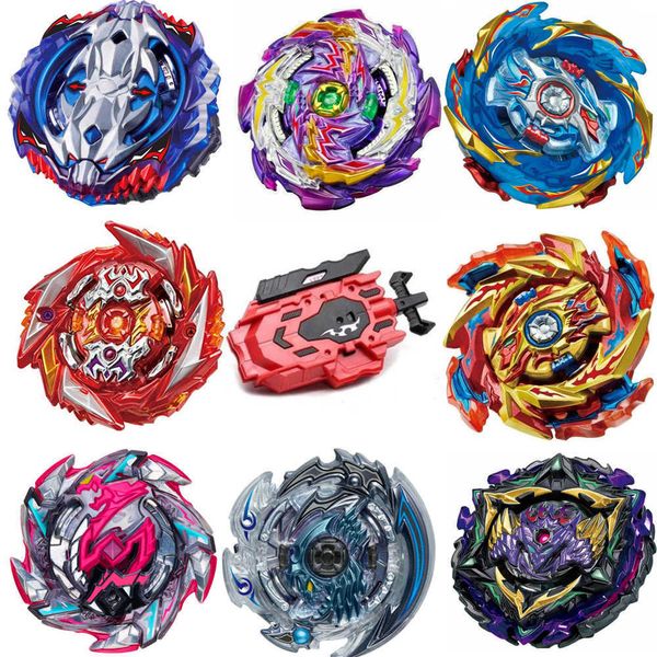 B-X Toupie Patlama Beyblade Başlatıcıları Metal Oyuncaklar Bey Blade Achilles Bable Fafnir Phoenix Blayblade + 1 PCS Hediye