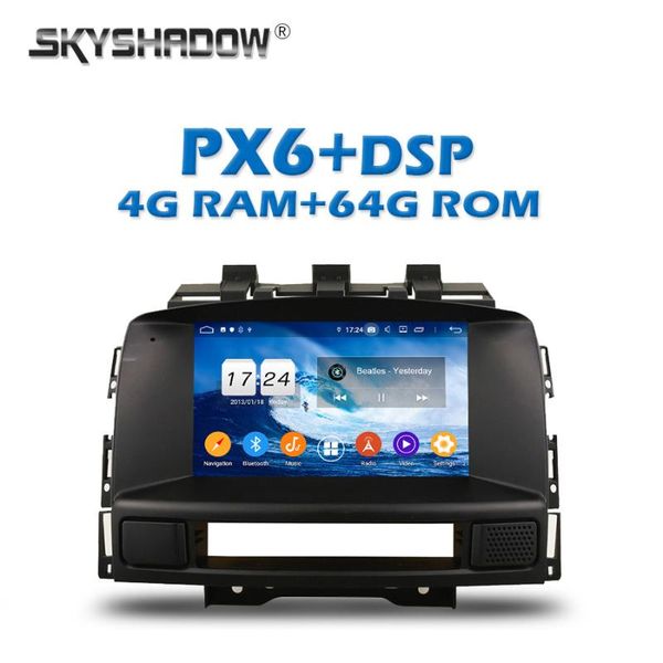 

player px6 dsp android 9.0 4g + 64gb car dvd wifi bluetooth 5.0 rds radio gps map for excelle gt xt astra j 2011-2013