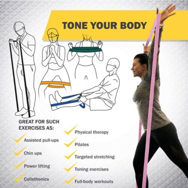

long fabric resistance bands set fitness pull up assist exercise loop booty 3-piece hip workout elastic for leg non-s h8s0