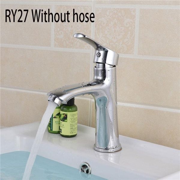 

bathroom sink faucets ruyage basin faucet chrome single handle kitchen tap mixer and cold water hose accessory