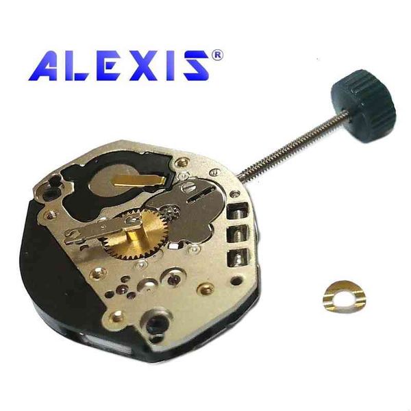 

nm 1064 new clock original quartz japan battery included, Slivery;brown