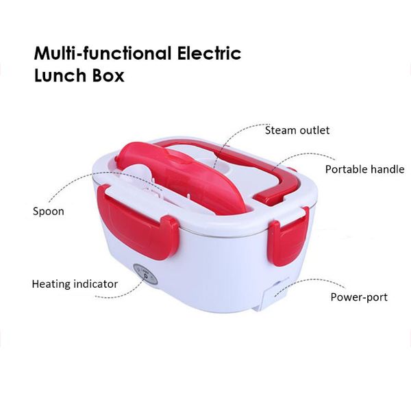 

dinnerware sets bento box heated lunch portable electric heating warmer stainless steel container for kids school office
