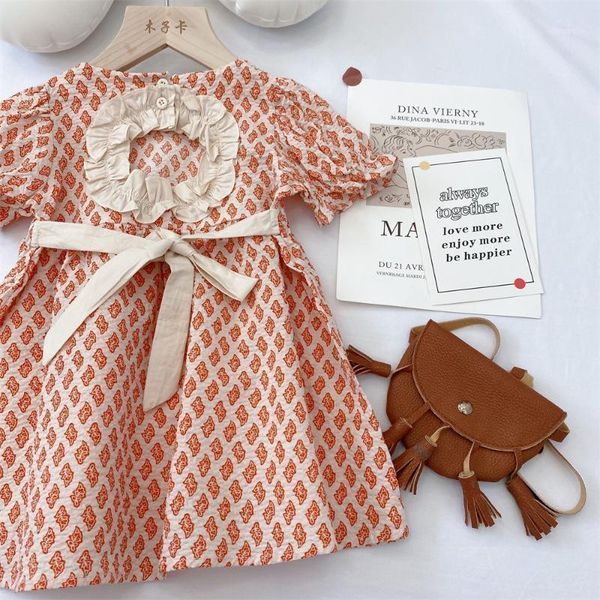 

summer arrival girls princess cotton dress kids backless dresses girl clothes girl's, Red;yellow
