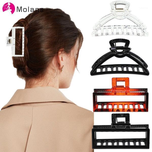 

molans woman hair clamps accessories chic barrettes hairclips hairpins ladies hairgrip headwear girls ornaments crab1