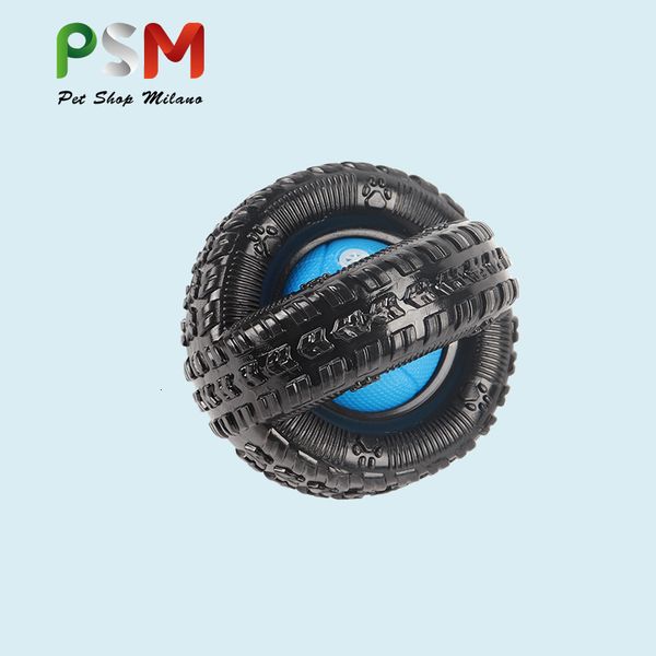 

psm pet toy ball rubber voice anti bite clean teeth dog