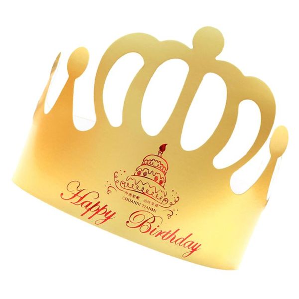 

party hats 50pcs hat tiara golden birthday crown for kids and adults