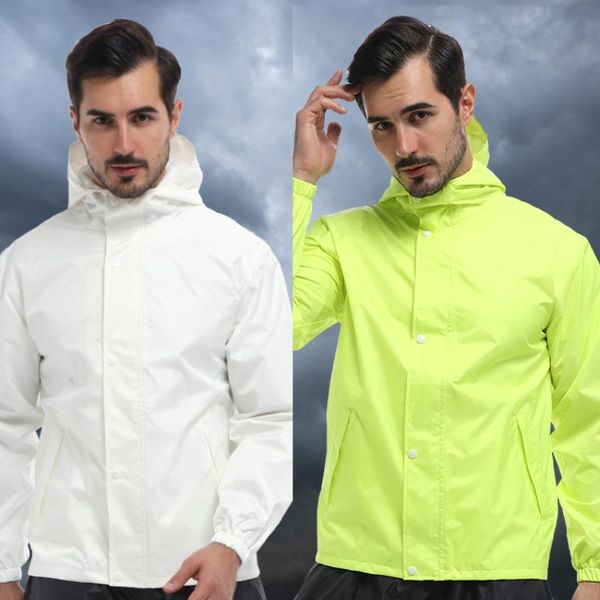 

raincoats outdoor raincoat suit waterproof cycling hiking rain poncho jacket protection capa de chuva gear bc50rc