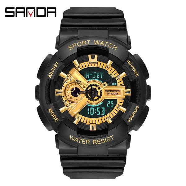 

men's watches military quartz watch men sports waterproof s male clock relogio masculino 299 wristwatches, Slivery;brown