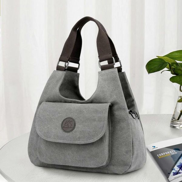

evening bags 2021 women handbag canvas shoulder designer women's messenger ladies casual clutch purse crossbody