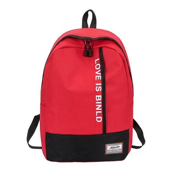 

backpack korean version of leisure large-capacity student bag shoulder fashionable, comfortable and inexpensive