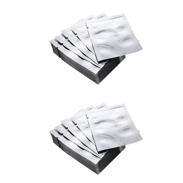 

storage bags 400pcs aluminum foil mylar vacuum sealing package pouch,9 x 13cm & 14 20cm