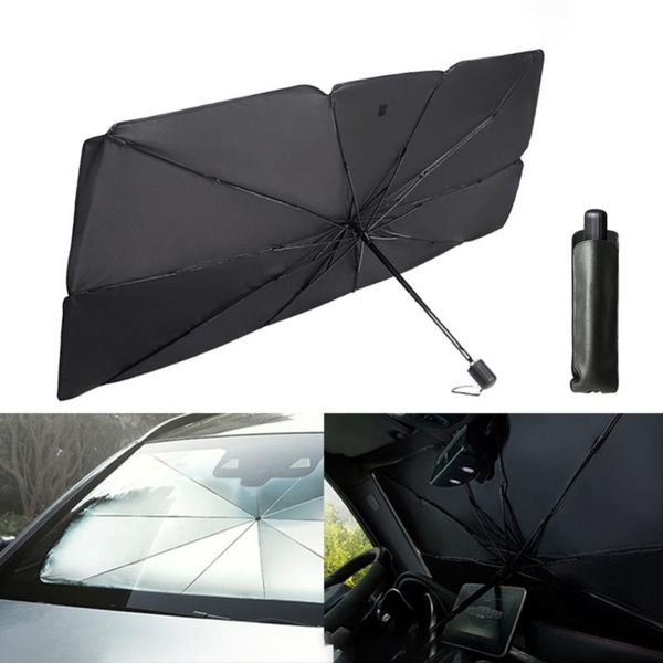 

auto foldable windshield universal sun shade umbrella car uv cover sunshade heat insulation front window interior accessories
