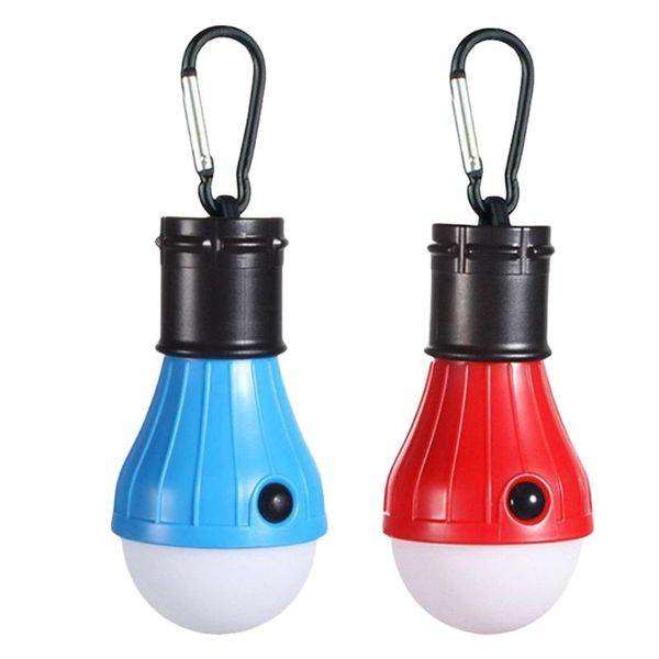 

emergency lights 3pcs camping tent hanging lamp portable mini bulb light lantern with carabiner without batteries for outdoor hiking (