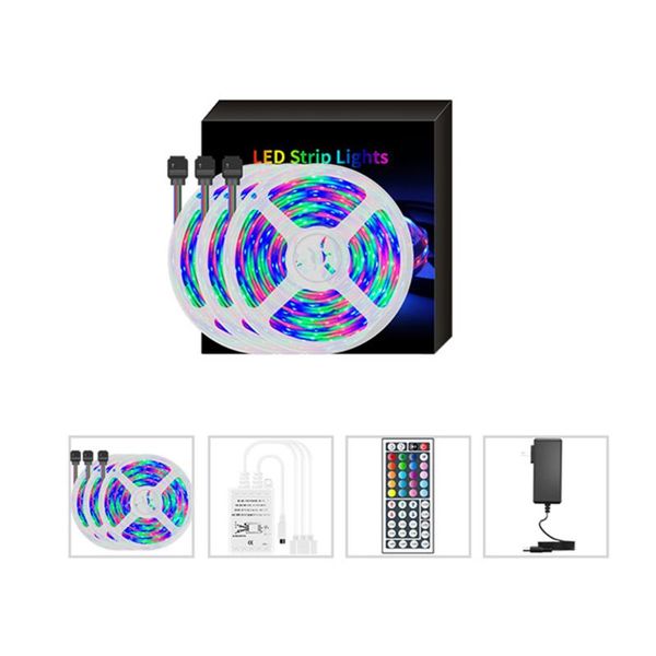 

controller tape lamp for festival party rgb bluetooth waterproof dc 12v flexible diode usb home decor remote strip light led strips