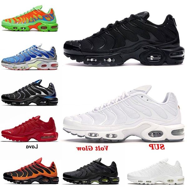 

shoes tn plus mens running volt glow womens oreo supwhite sail black gold sports sneakers trainers