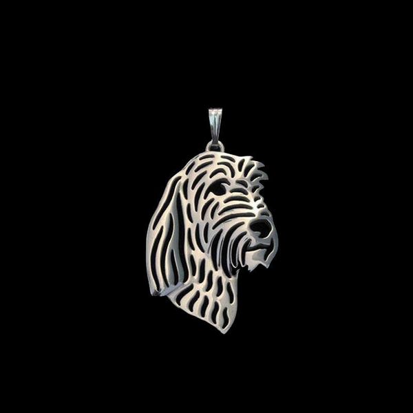 

pendants 2021 jewelry alloy grand women's petit basset griffon vendeen, Black