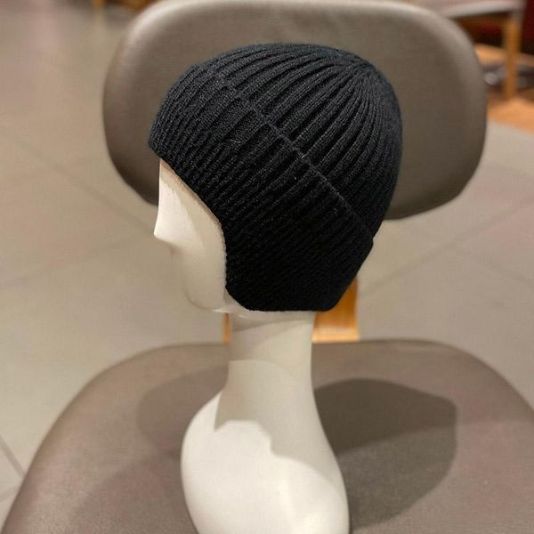 

beanies 8 colors autumn winter knitted hats women outdoors cyclling windproof warm earflap caps all match elastic 54-58cm