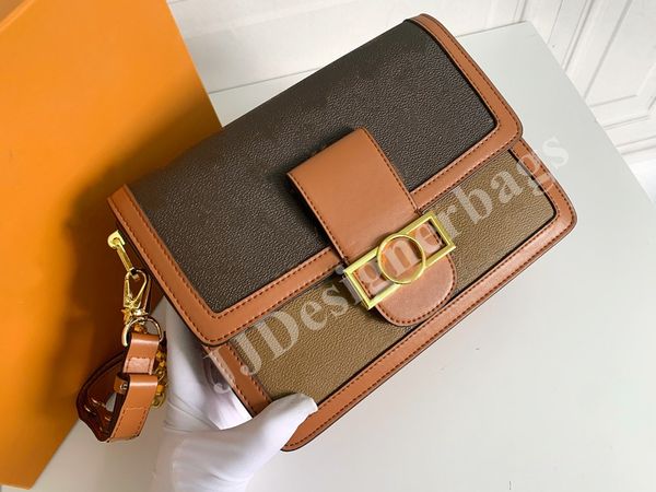 

m44391 dauphine mm clutch canvas bag messenger women genuine leather designer purse crossbody shoulder bags handbag