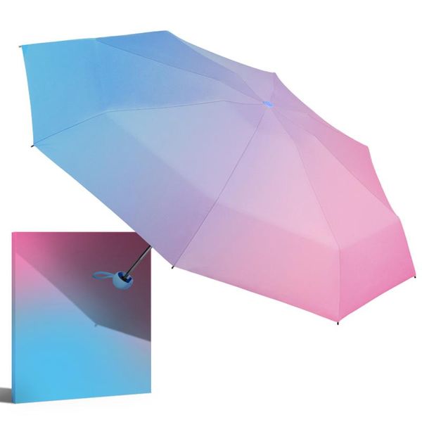 

umbrellas uv protection umbrella mini pocket clear rain ladies light guarda chuva daily necessities ef50ys