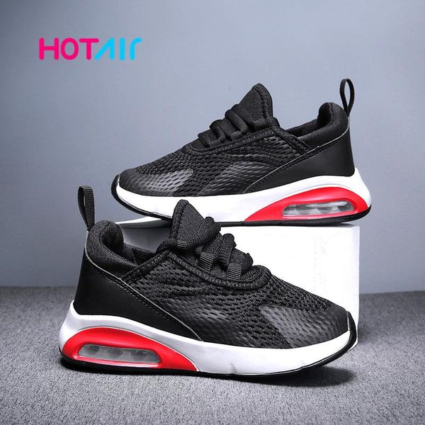 

children sport shoes for boys sneakers girls child leisure trainers casual breathable kids running 270 athletic & outdoor, Black