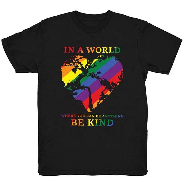 

men's t-shirts wholesale casual printing plus size fashion mens t shirt lgbtq pride splash watercolor athletic cotton tee top, White;black
