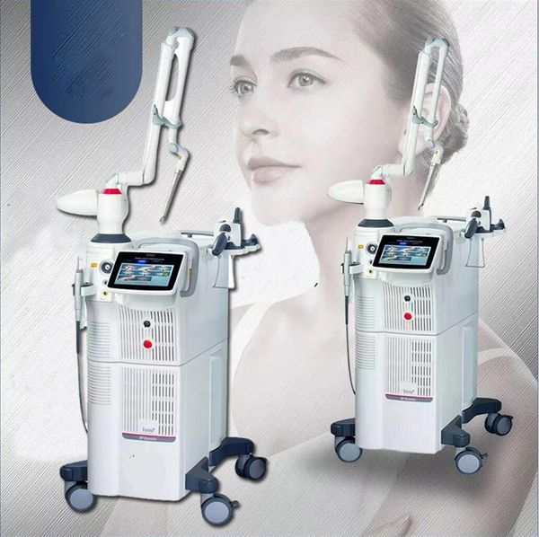 

4d fotona pro co2 laser for skin rejuvenation vaginal tighten acne scars freckles streckth marks removal skin tightening whiten beauty machi, Black