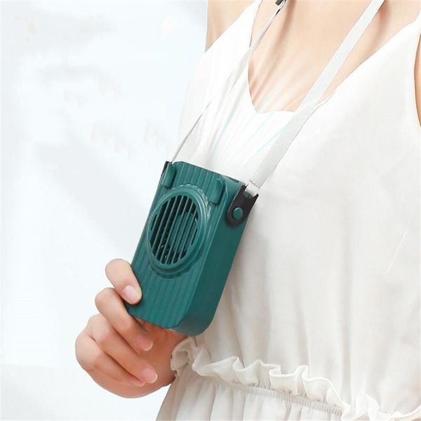 

electric fans usb mini handheld cooling hanging neck small fan lazy sports portable