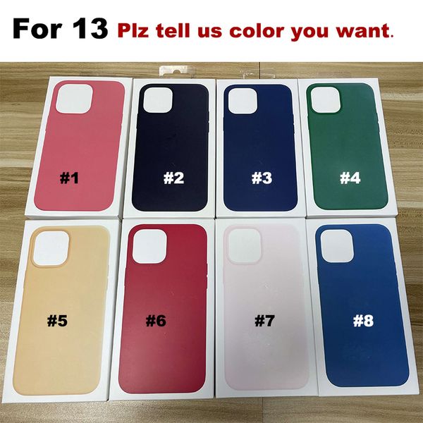 

seller magnet silicone phone cases case for iphone 13 12 mini pro max full edge soft mobile back cover with retail box