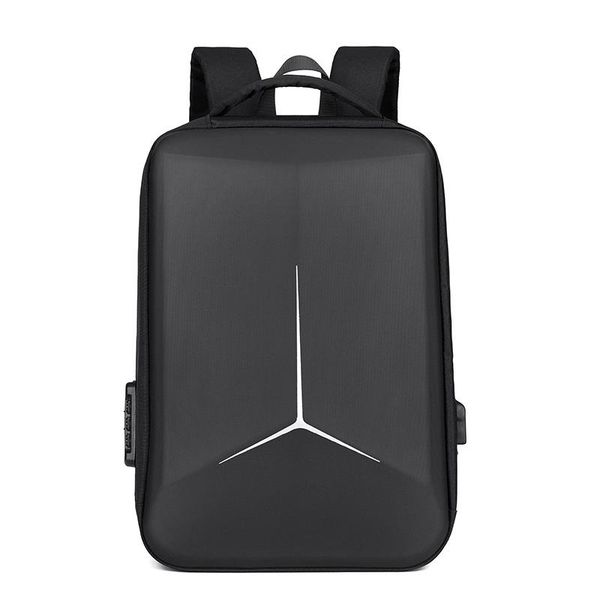 

backpack compressive three-dimensional multifunctional anti-theft alien hard-shell lapbag casual waterproof shoulder