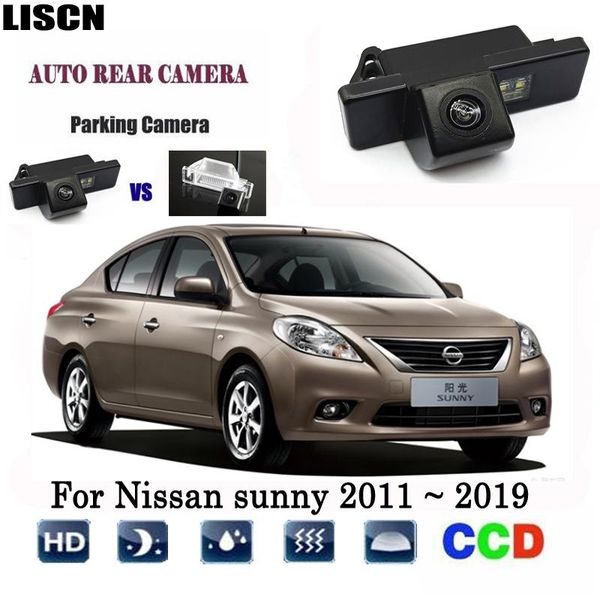 

car rear view cameras& parking sensors camera for sunny 2011~2021 backup camera/ccd night vision/reverse license plate