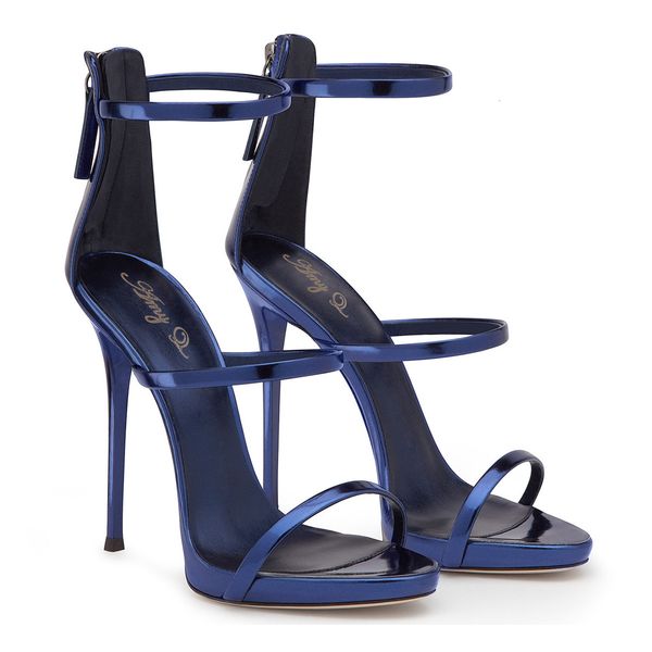 

sandal high-heeled sandals, Black